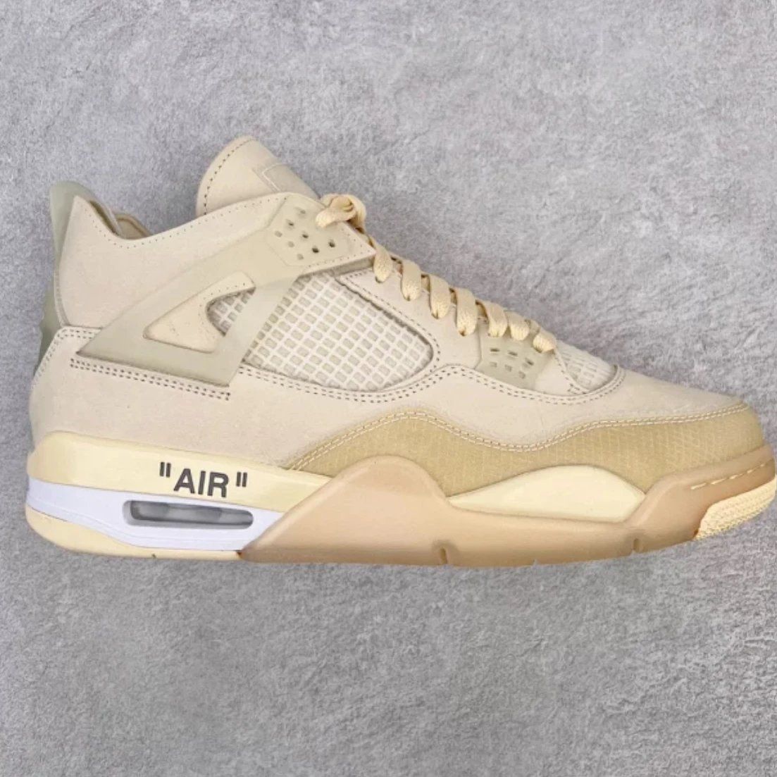 Jordan Air Jordan 4 Retro Off-White Beige Shoes