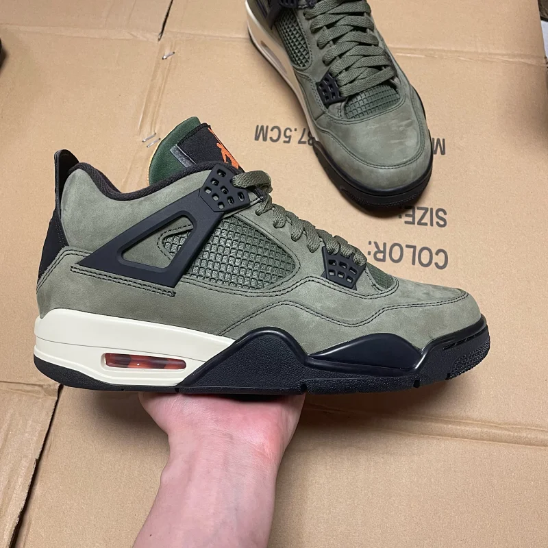 Jordan Air Jordan 4 Retro Olive Green Shoes