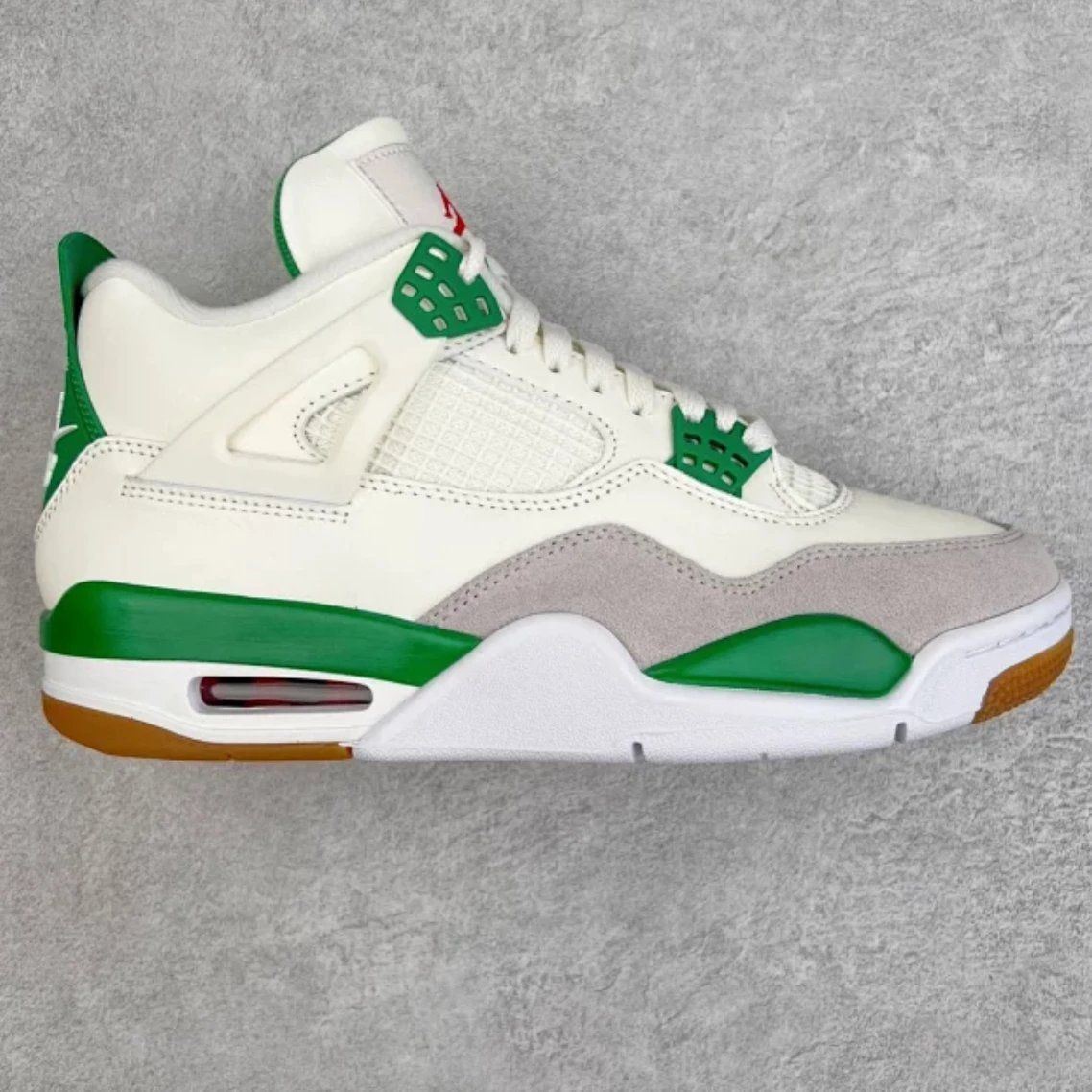 Jordan Air Jordan 4 Retro White Green Shoes