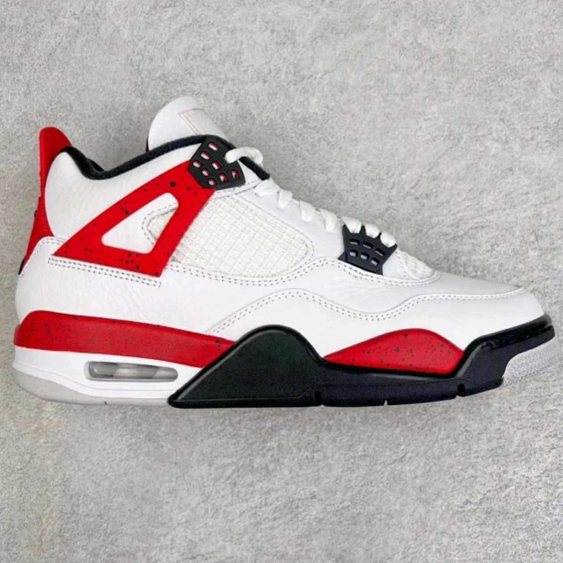 Jordan Air Jordan 4 White Red Shoes