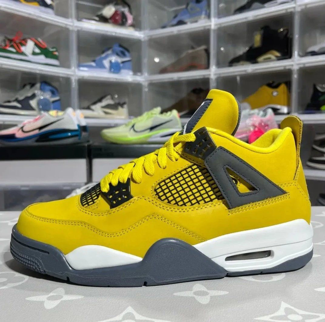 Jordan Air Jordan 4 Yellow Shoes