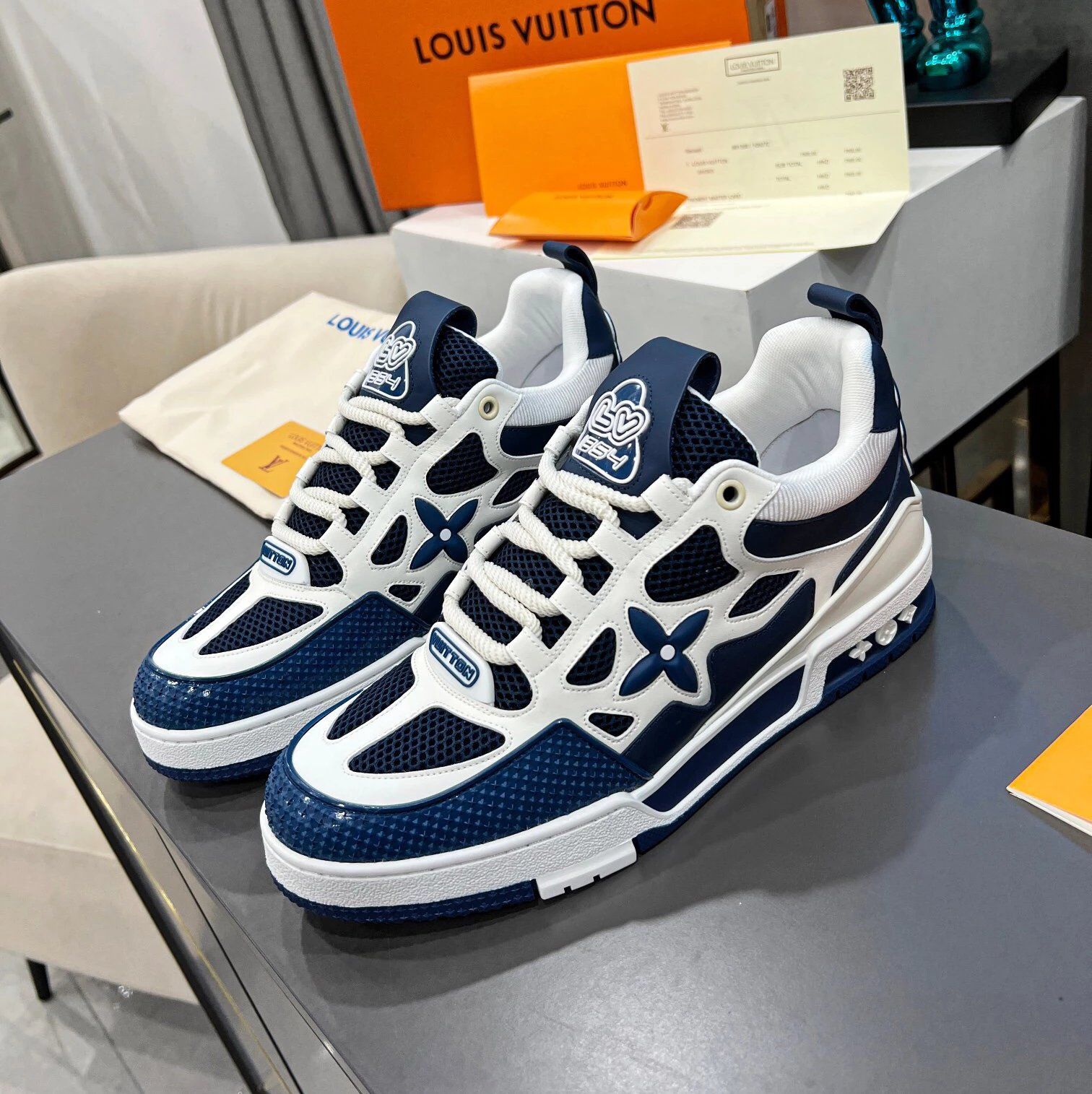 Louis Vuitton Archlight Sneaker Navy Blue Shoes