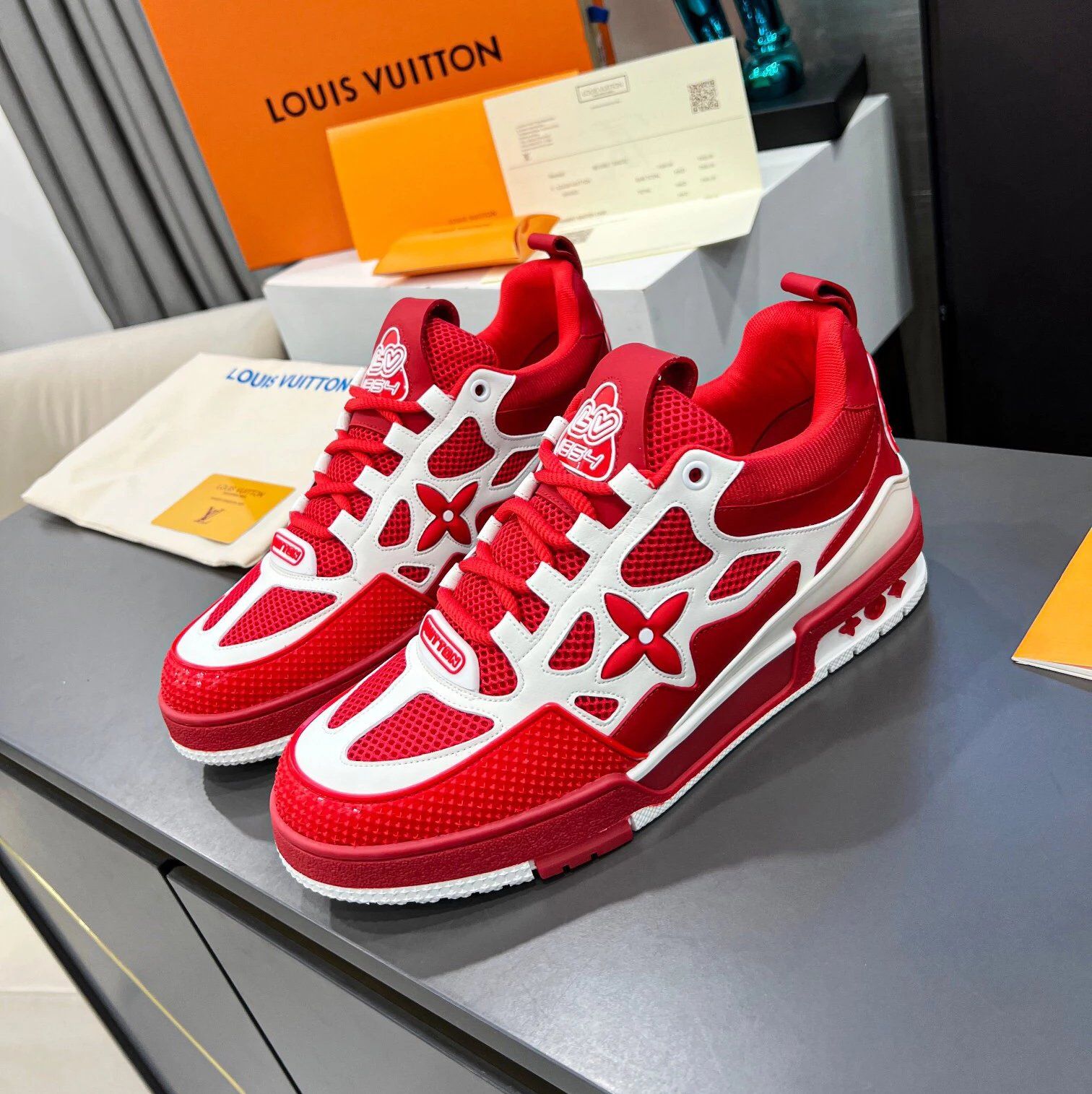 Louis Vuitton Archlight Sneaker Red Shoes