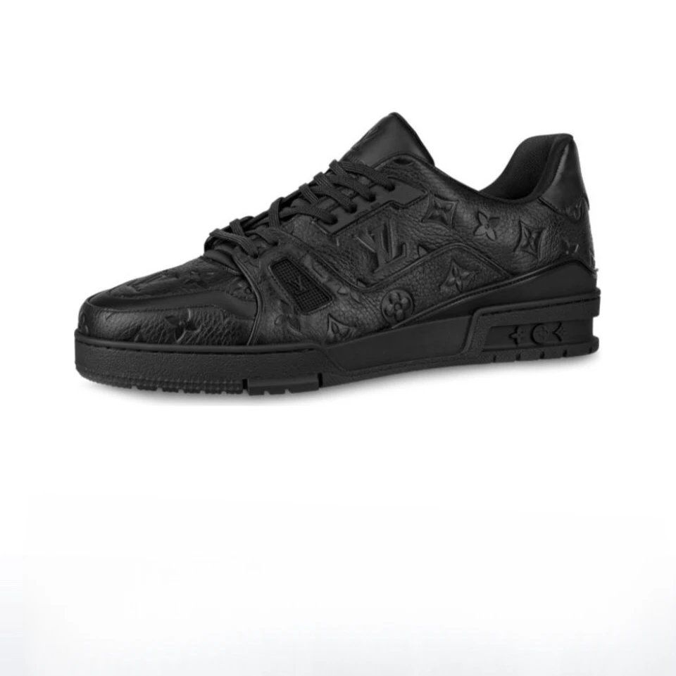 Louis Vuitton LV Trainer Sneaker Black Shoes
