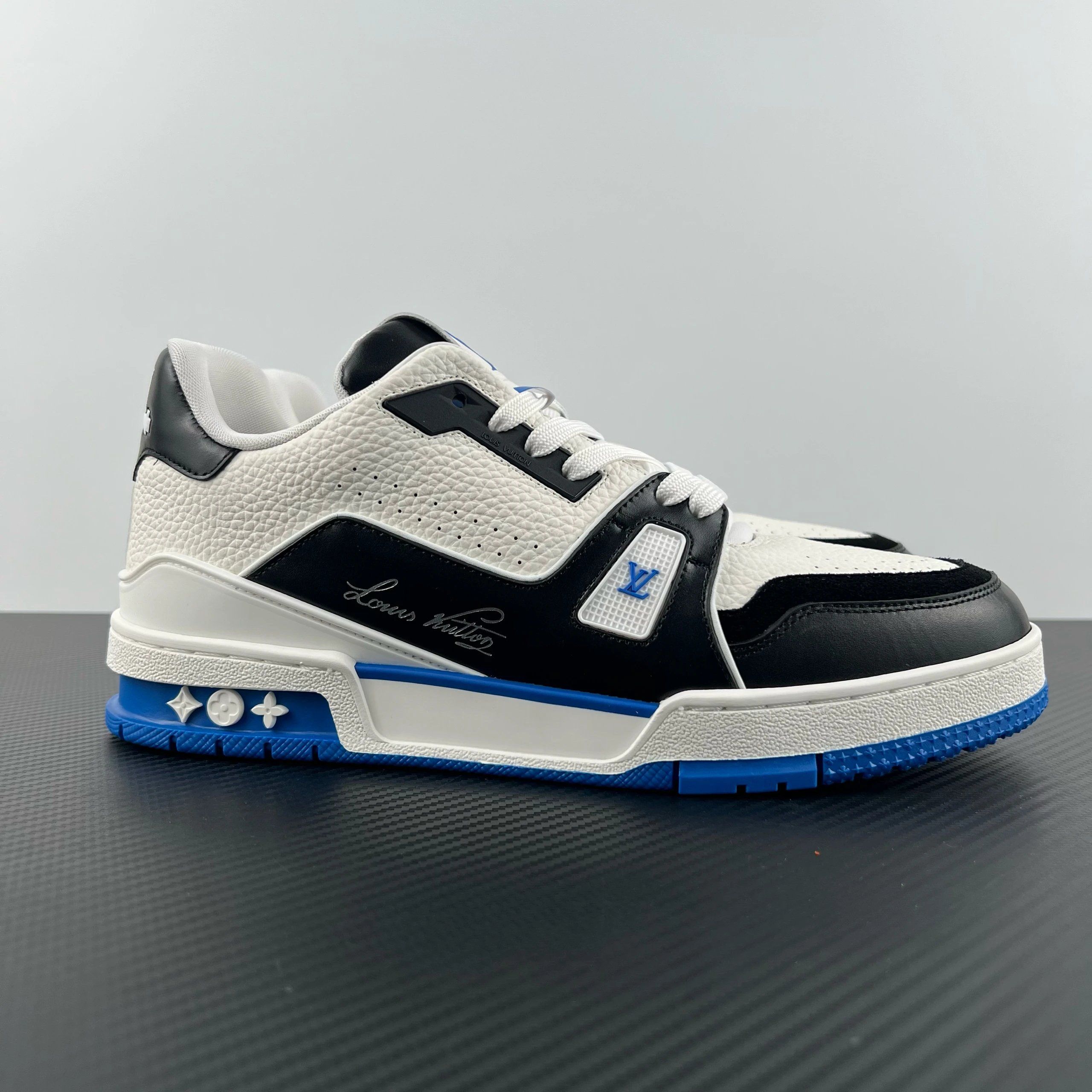 Louis Vuitton LV Trainer Sneaker White Black Shoes