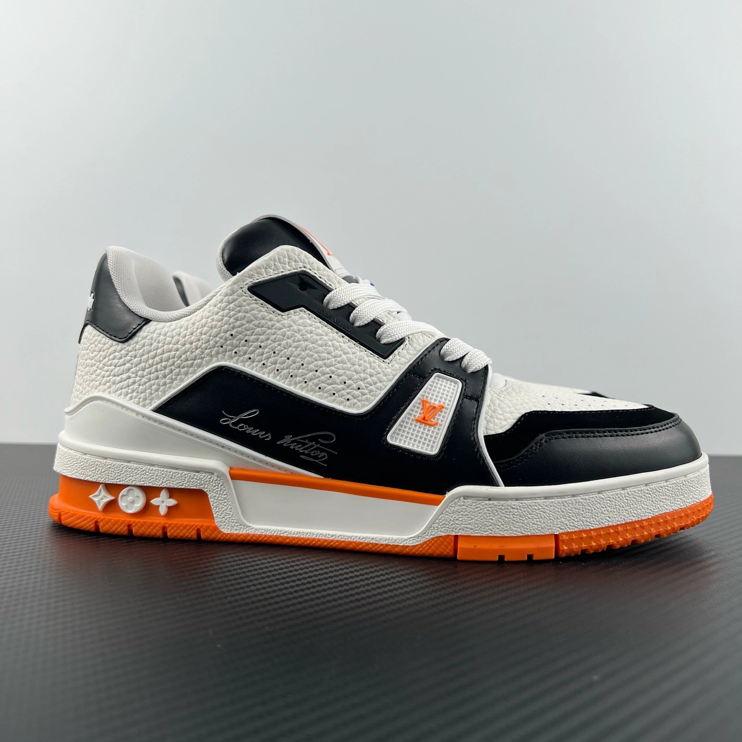 Louis Vuitton LV Trainer Sneaker White Black Shoes