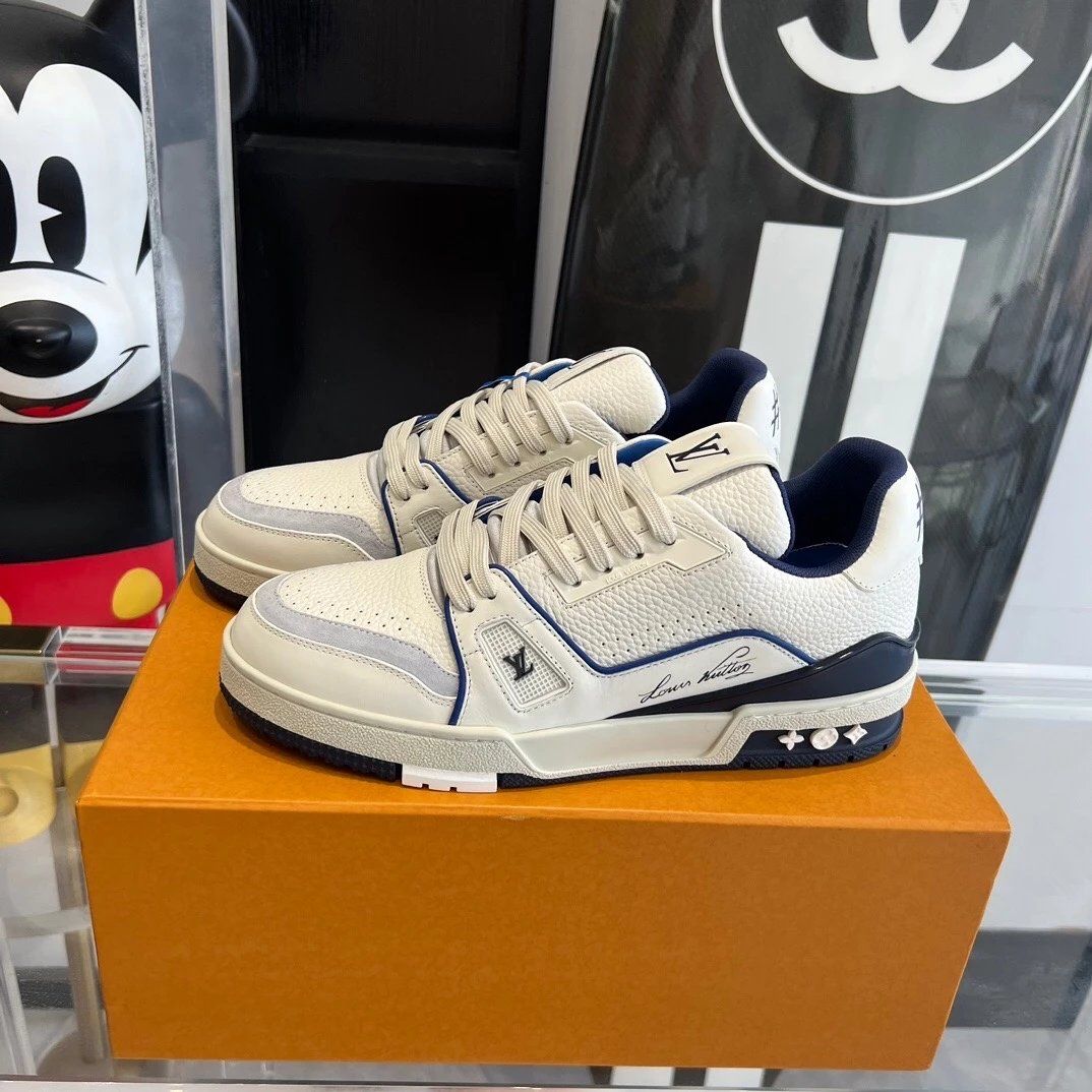 Louis Vuitton LV Trainer Sneaker White Shoes