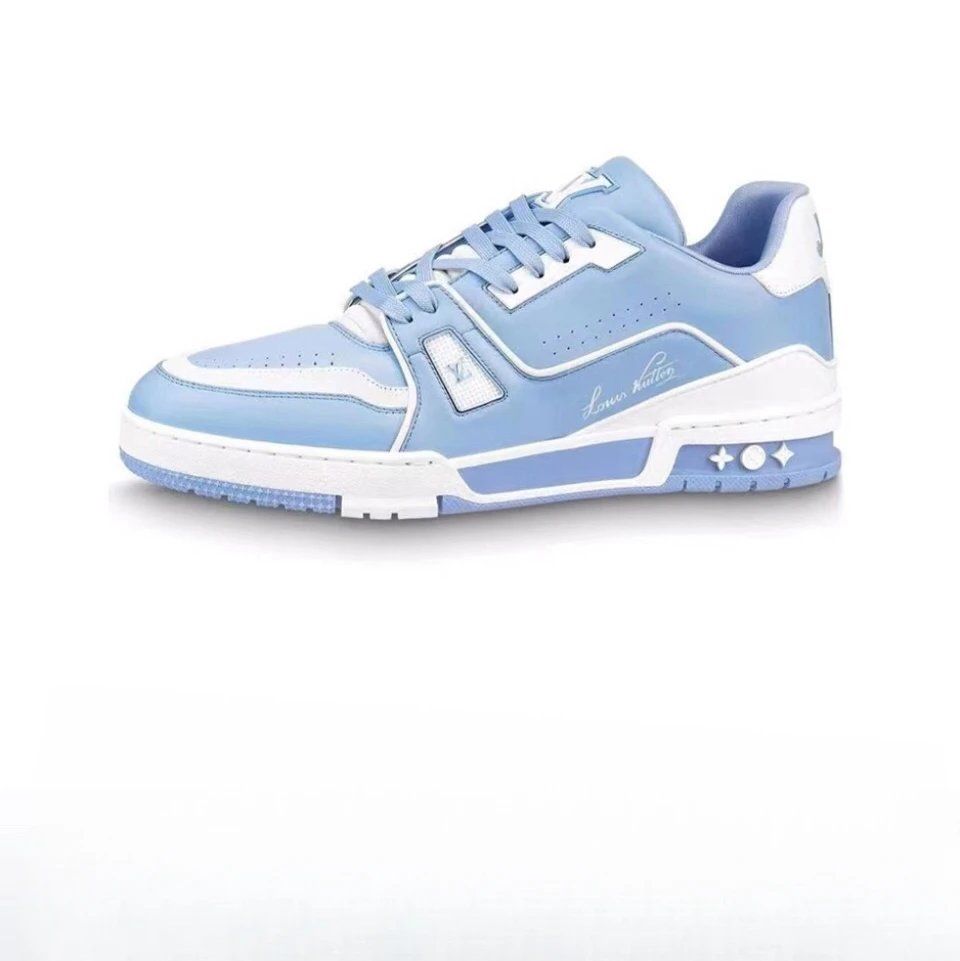 Louis Vuitton Tennis Sneaker Light Blue Shoes