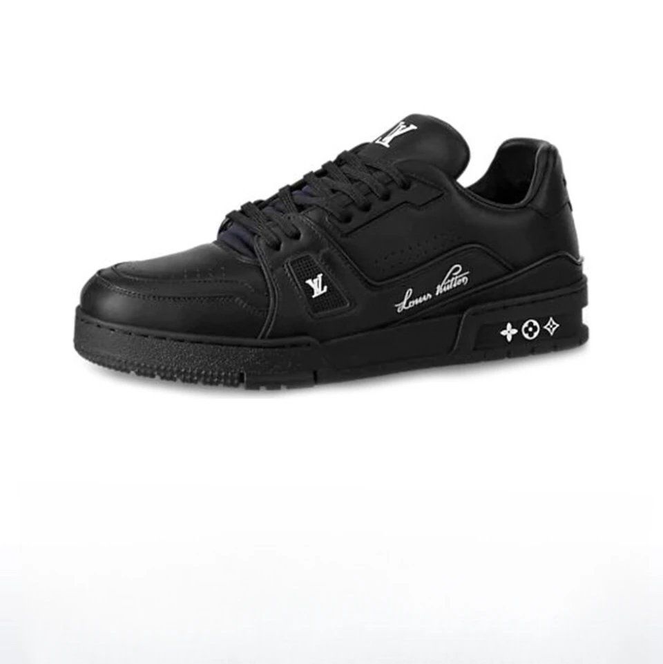 Louis Vuitton Trainer Sneaker Black Shoes