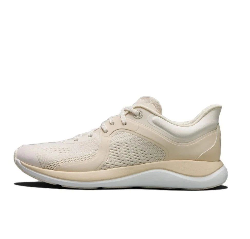 lululemon Run Flyknit Light Beige Sneakers