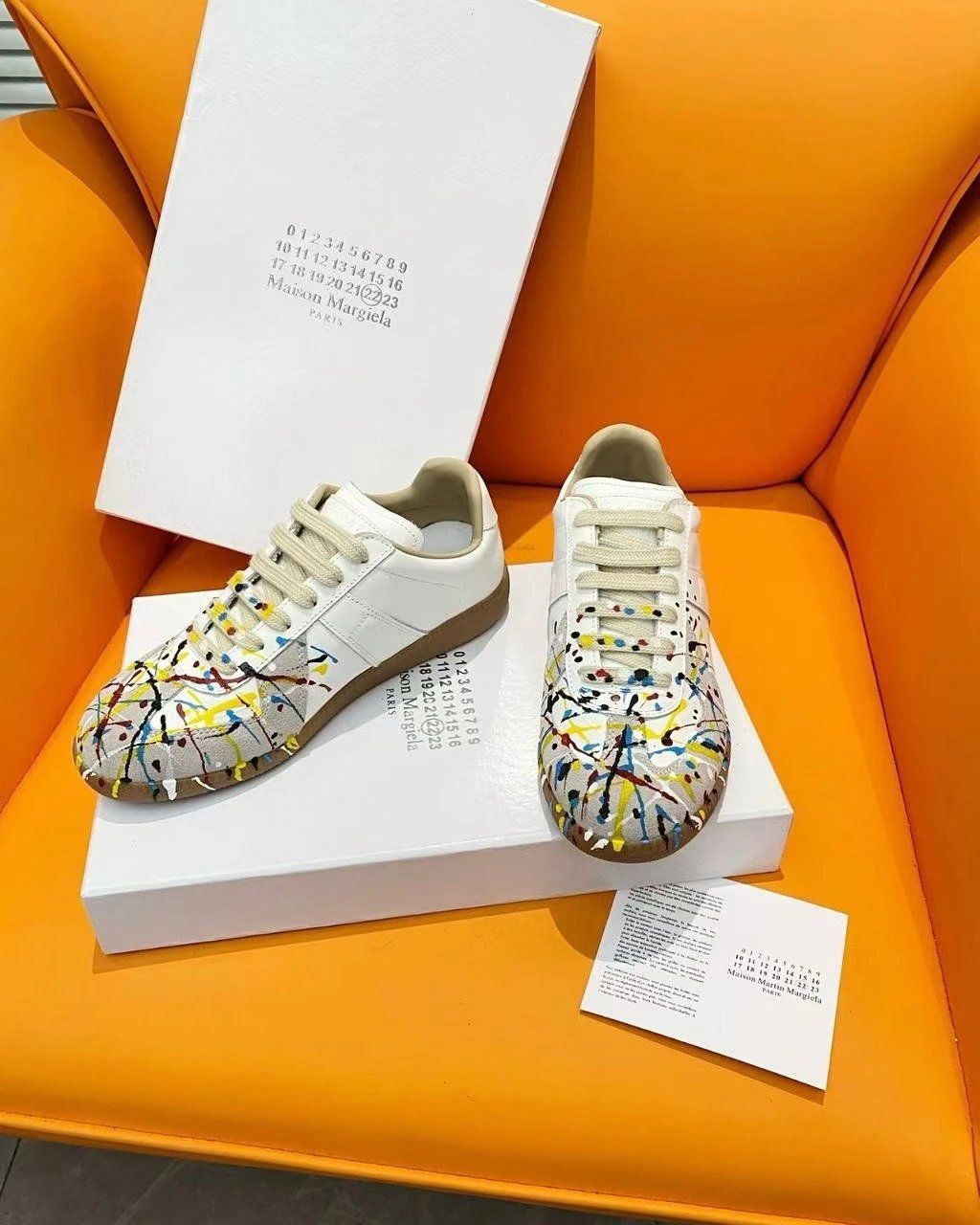 Majestic Shoes White Inkjet