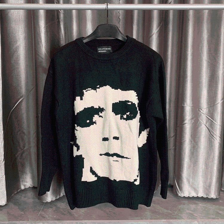 Melancholy rich second generation portrait sweater