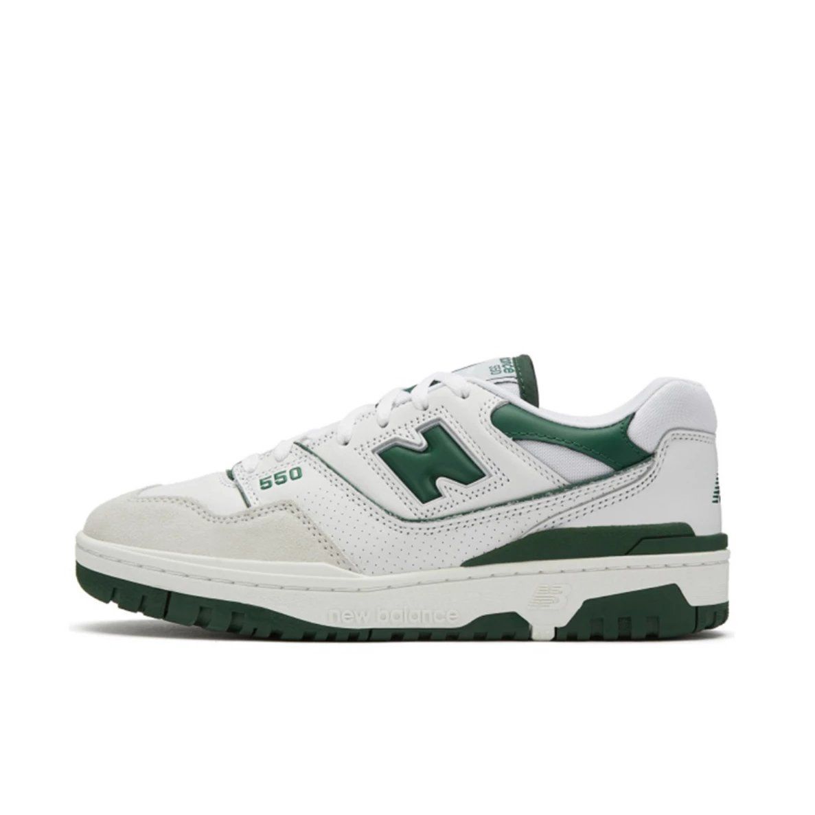 New Balance 550 Sneaker White Green Shoes