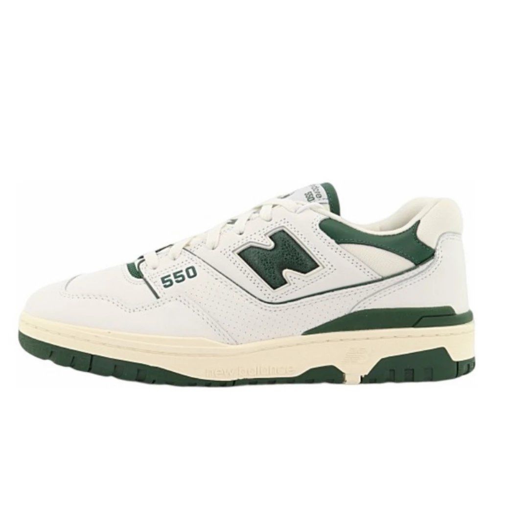 New Balance 550 Sneaker White Green Shoes