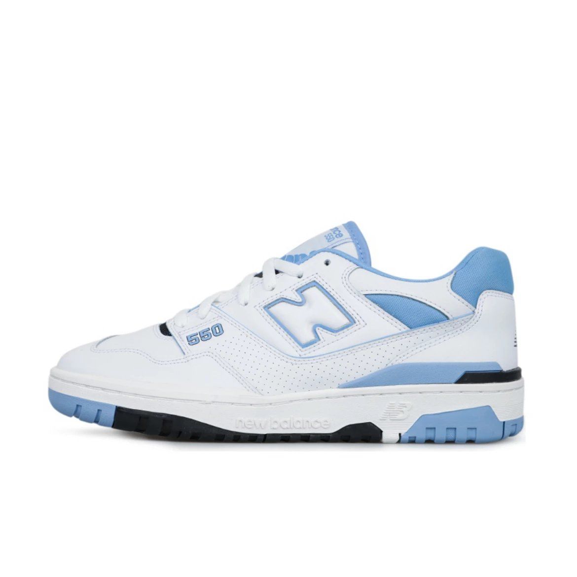 New Balance 550 Sneaker White Light Blue Shoes