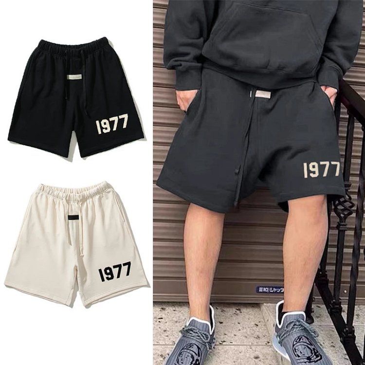 New FOG shorts men's and women's summer loose casual five-minute pants