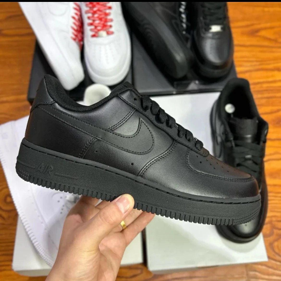 Nike Air Force 1 Black Shoes