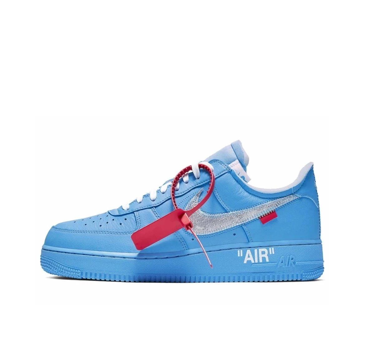Nike Air Force 1 Low Off-White Light Blue Shoes