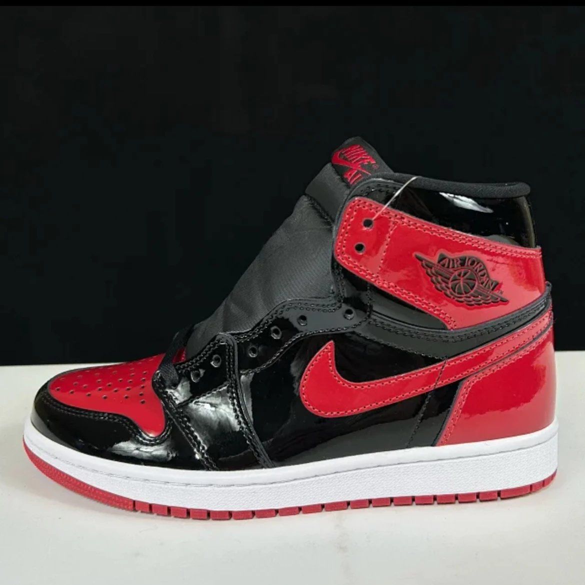 Nike Air Jordan 1 Black Red Shoes