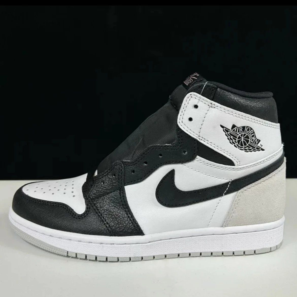 Nike Air Jordan 1 Black White Shoes