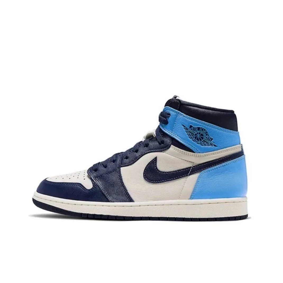 Nike Air Jordan 1 High OG Navy Blue Shoes