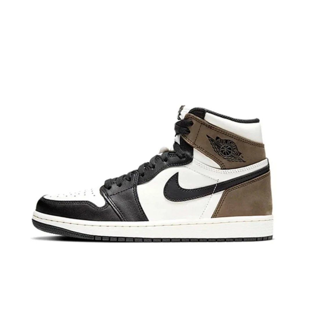 Nike Air Jordan 1 High OG White Black Brown Shoes