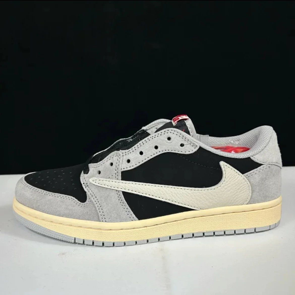 Nike Air Jordan 1 Low Black Grey Shoes