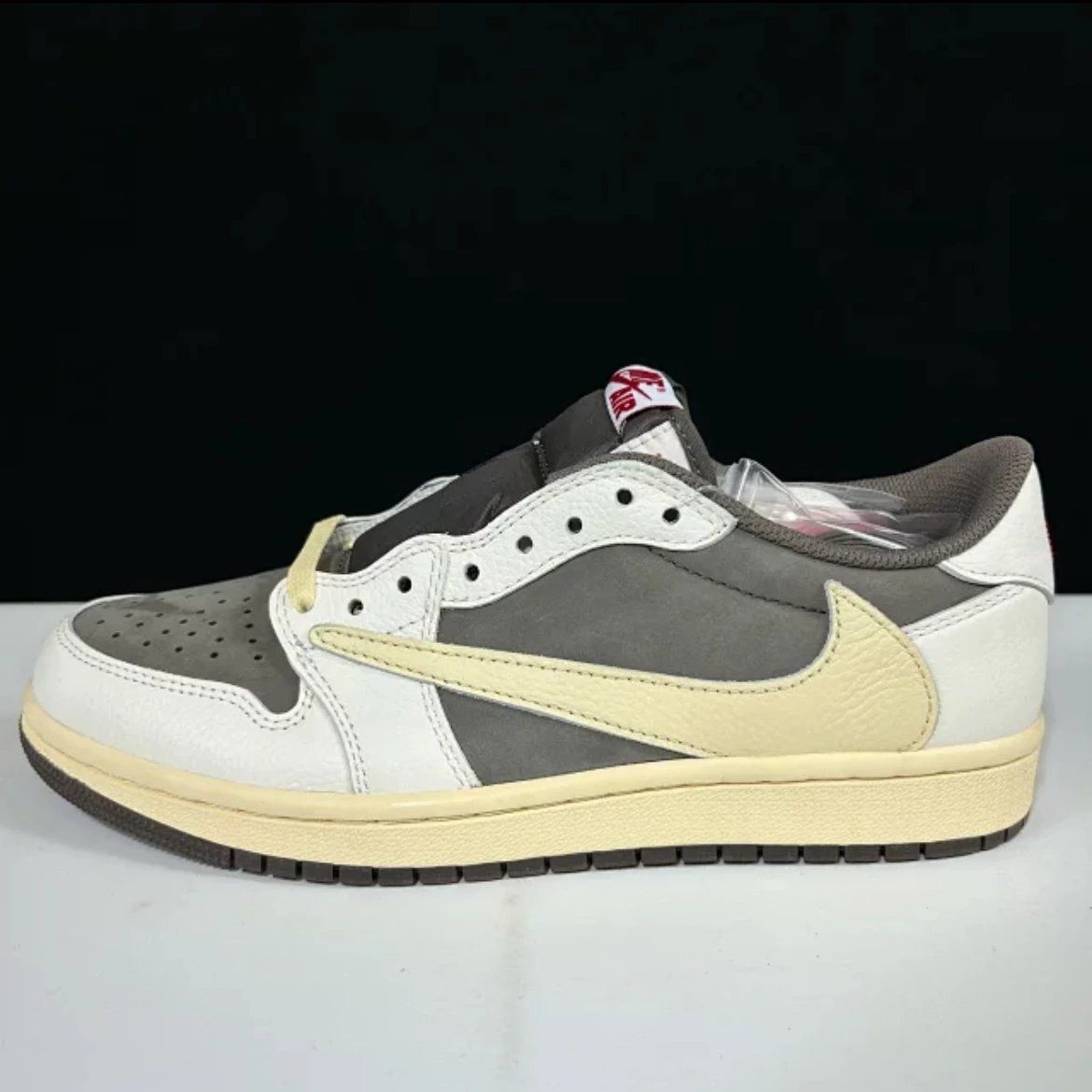 Nike Air Jordan 1 Low Grey Beige Shoes