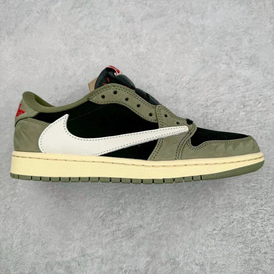 Nike Air Jordan 1 Low Olive Green Shoes