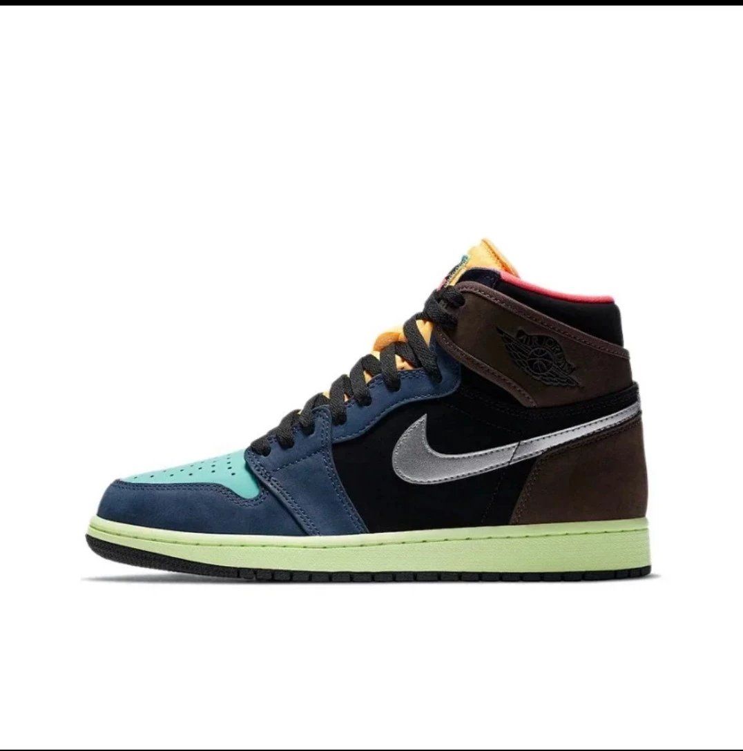 Nike Air Jordan 1 Mid SE Navy Blue Shoes