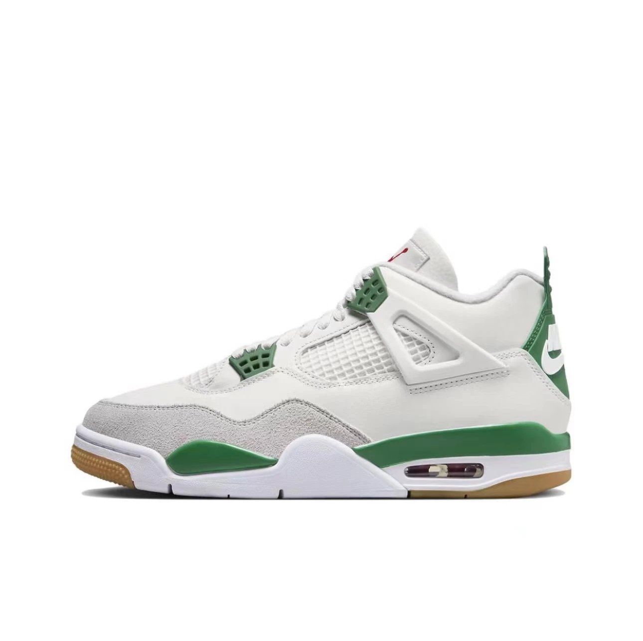 Nike Air Jordan 4 White Green Shoes