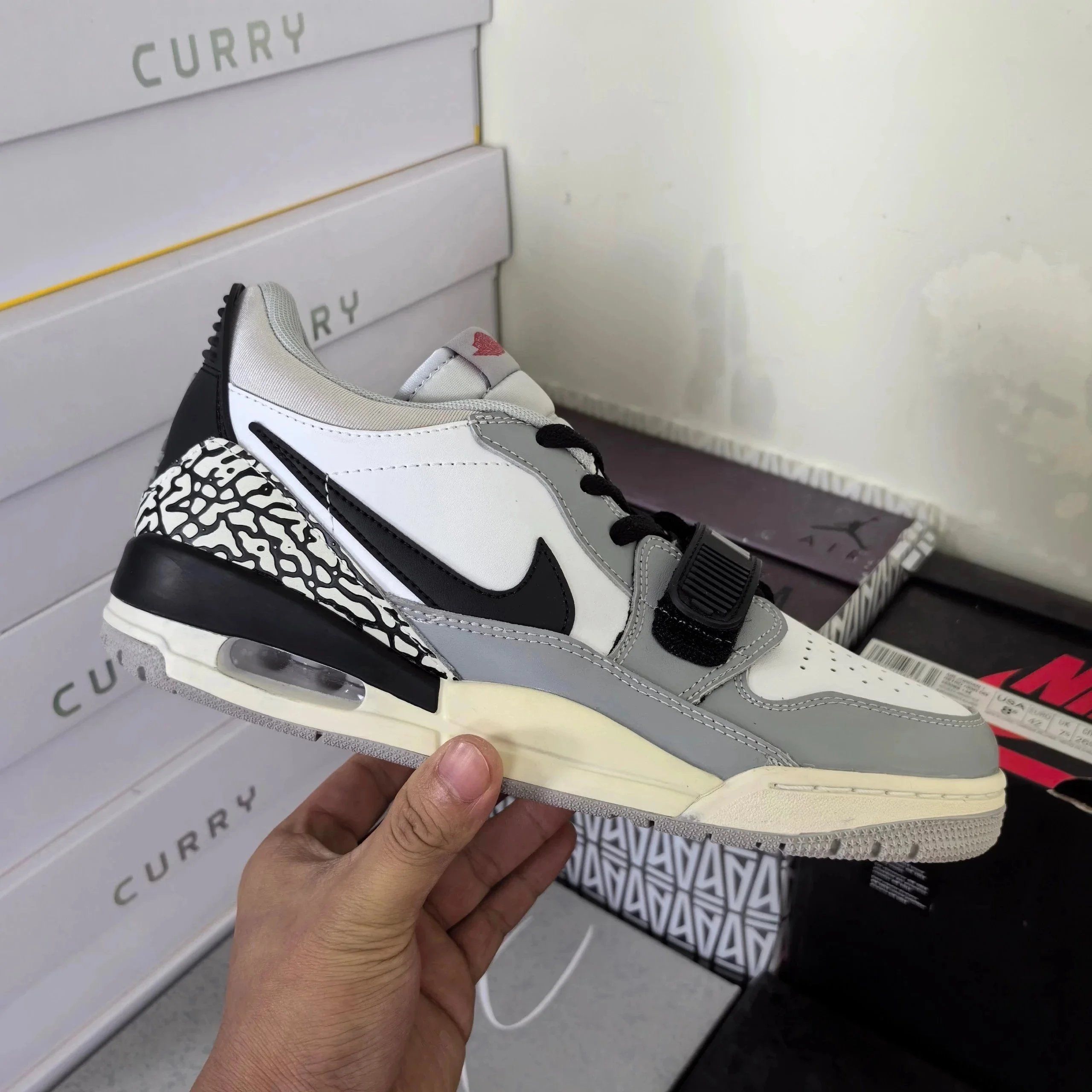 Nike Air Jordan Legacy 312 White Grey Shoes