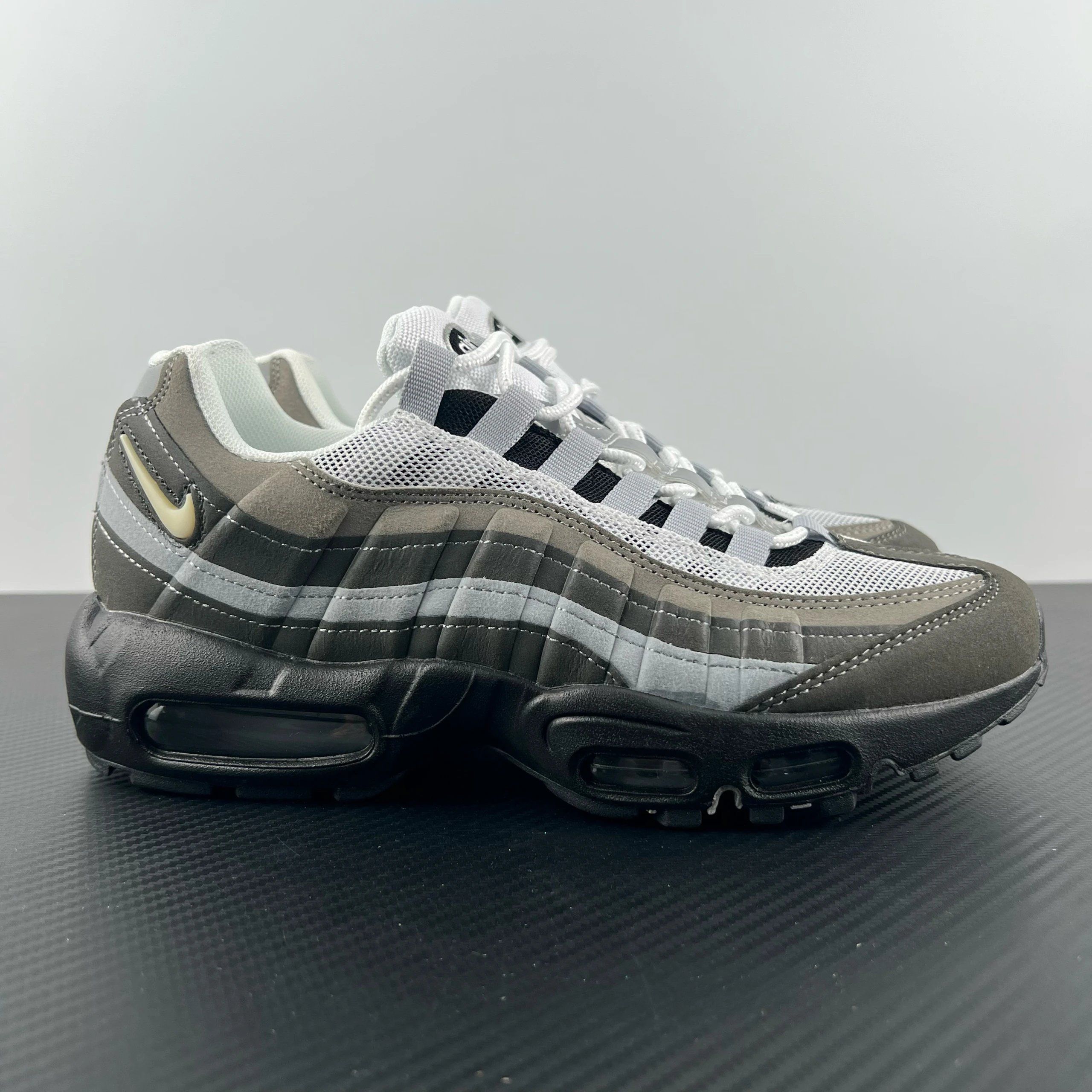 Nike Air Max 95 Grey White Black Shoes