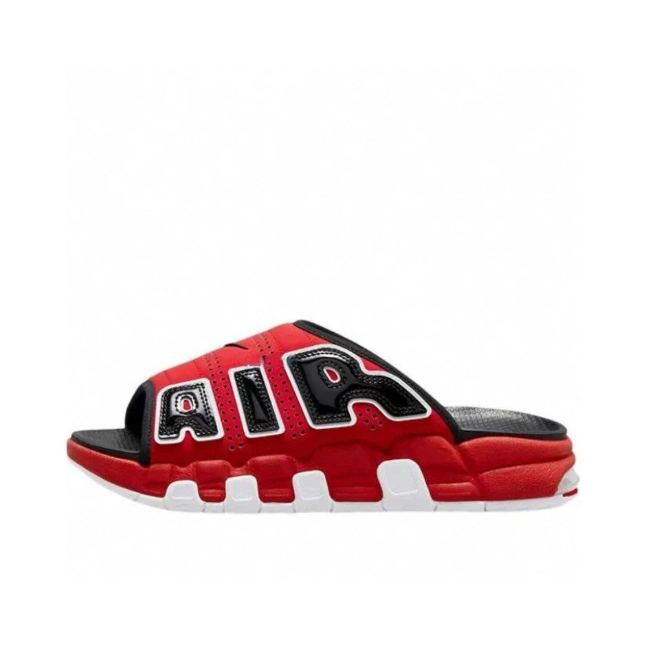 Nike Air More Uptempo Slide Red Shoes