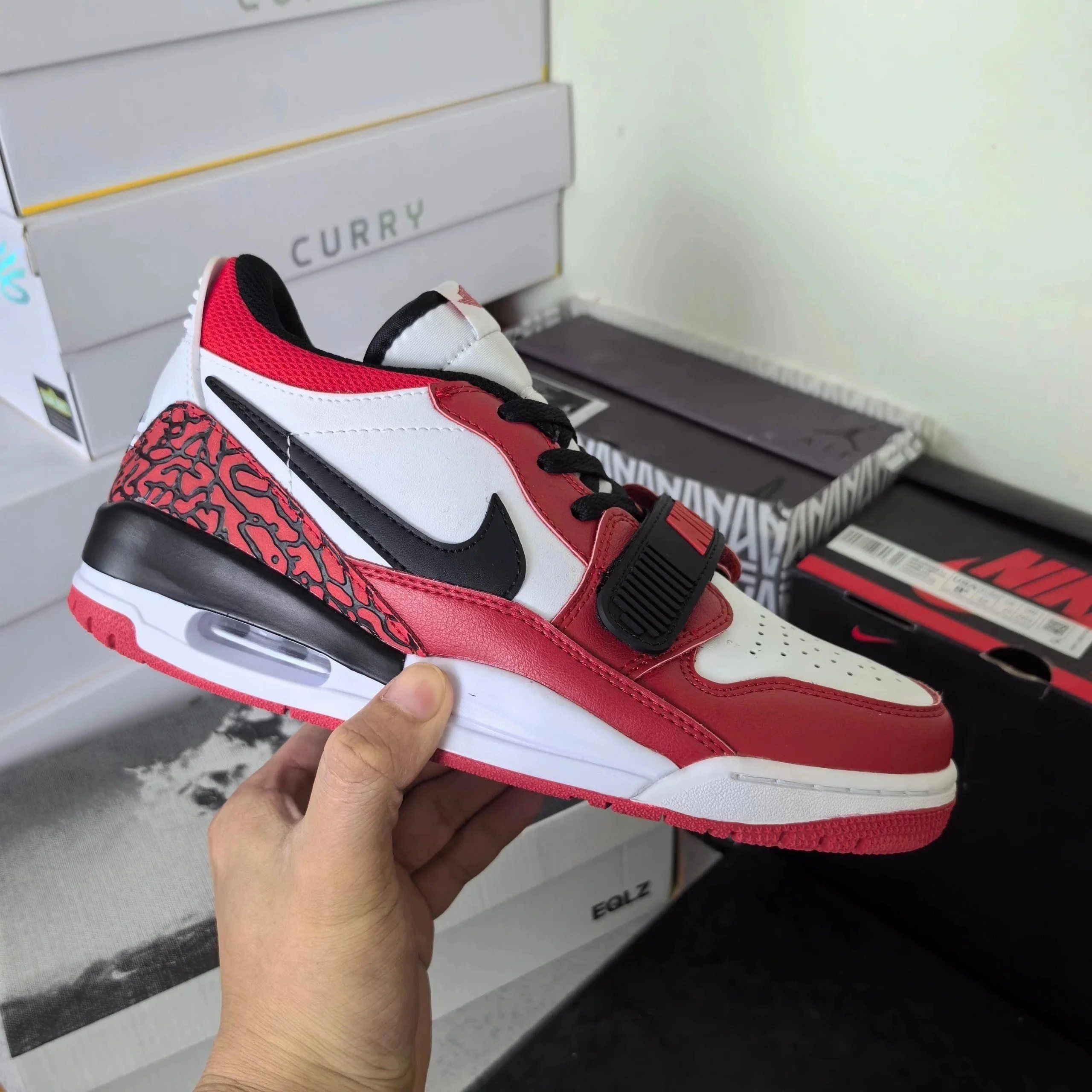 Nike Curry Legacy Red Shoes