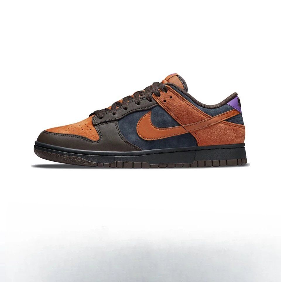Nike Dunk Low Brown Orange Shoes