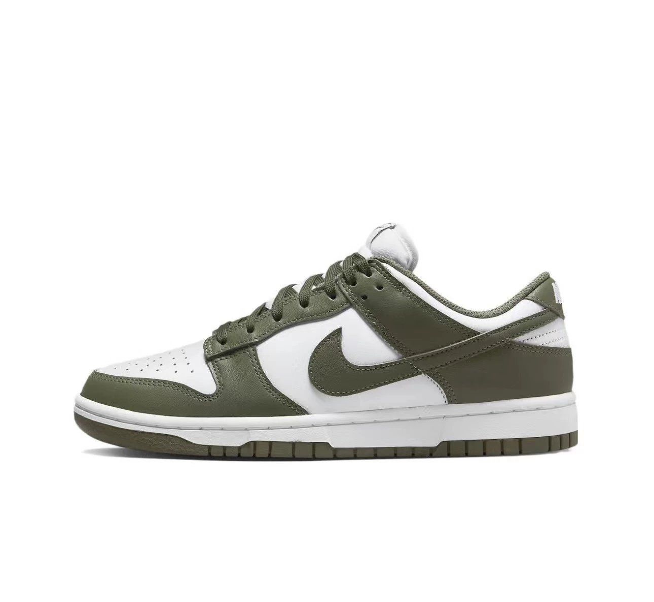 nike sb dunk olive green retro sneakers