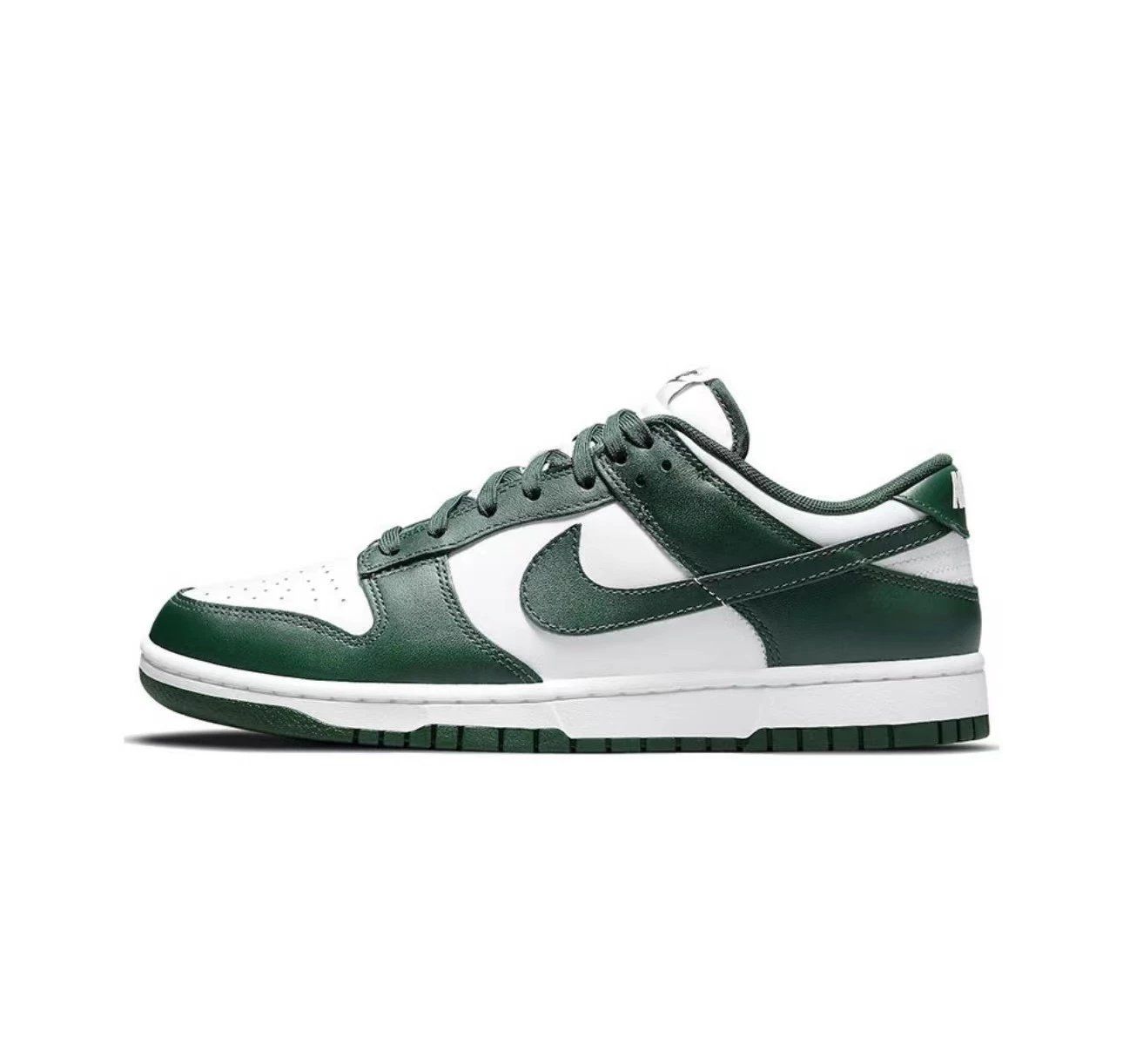 nike sb dunk retro green casual sneakers