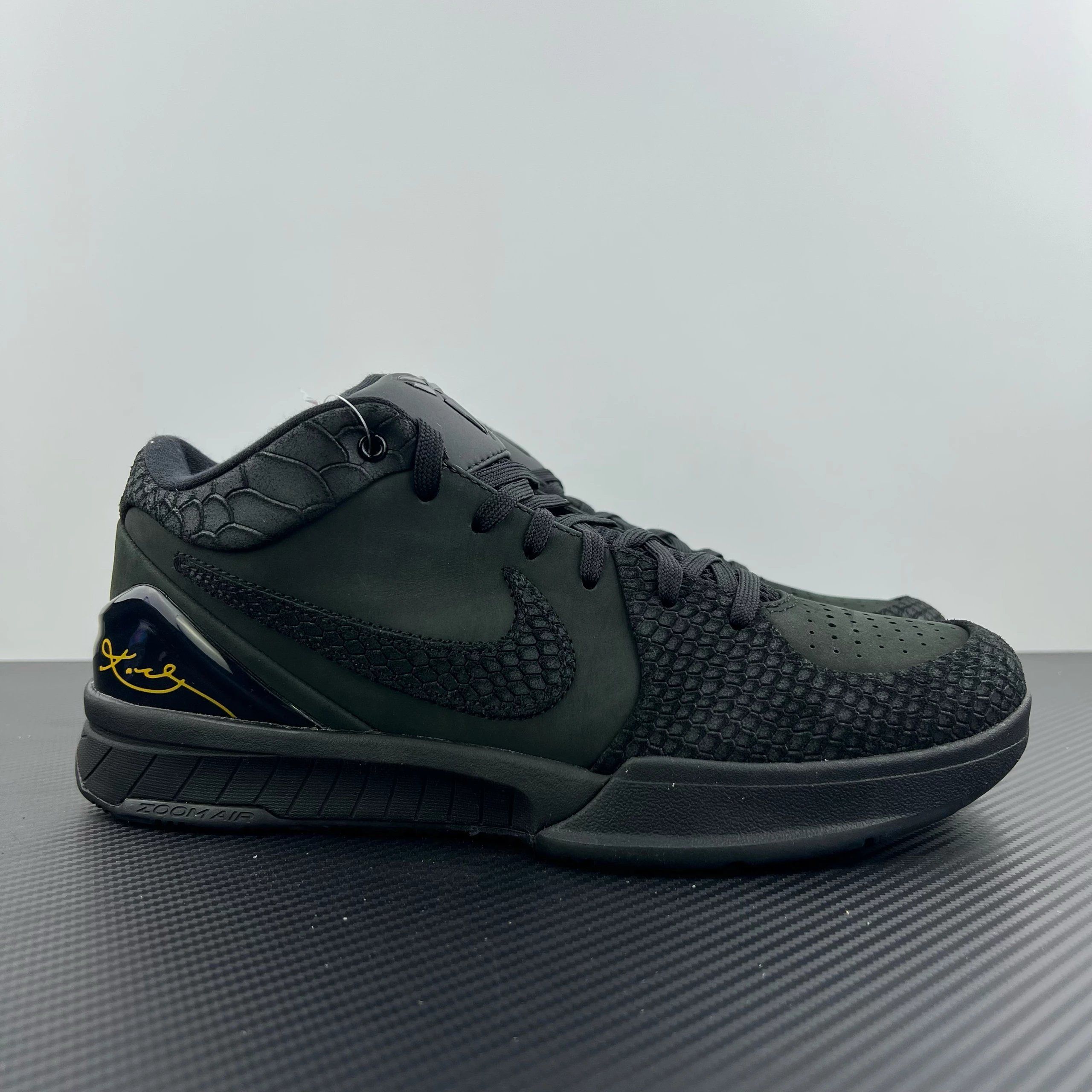 Nike Zoom Kobe 4 Protro Black Shoes