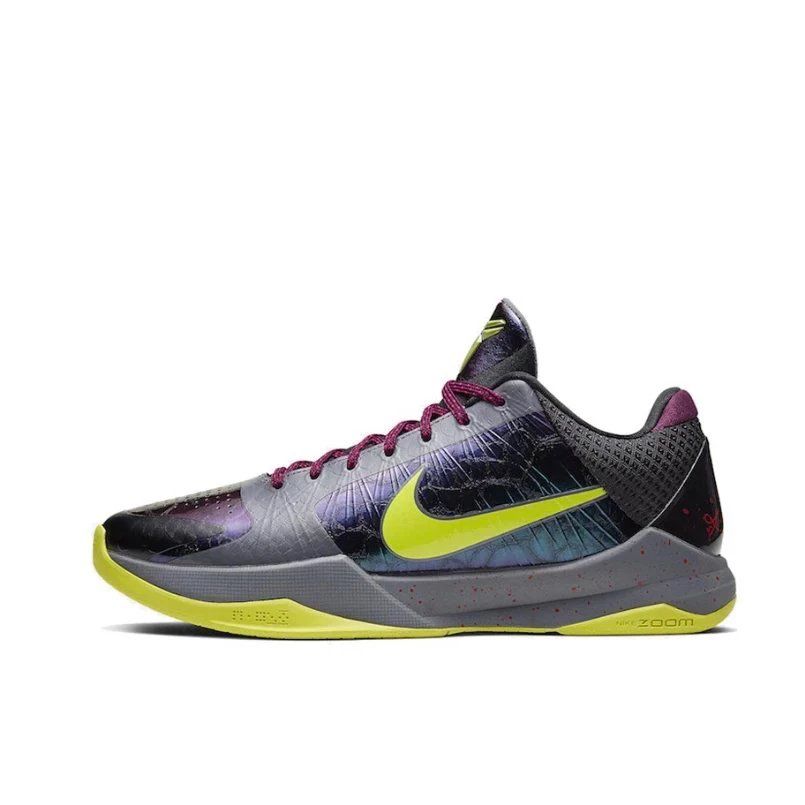 Nike Zoom Kobe 5 Gray Purple Shoes