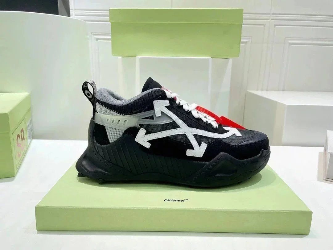 Off-White Arrow Sneaker Black Shoes