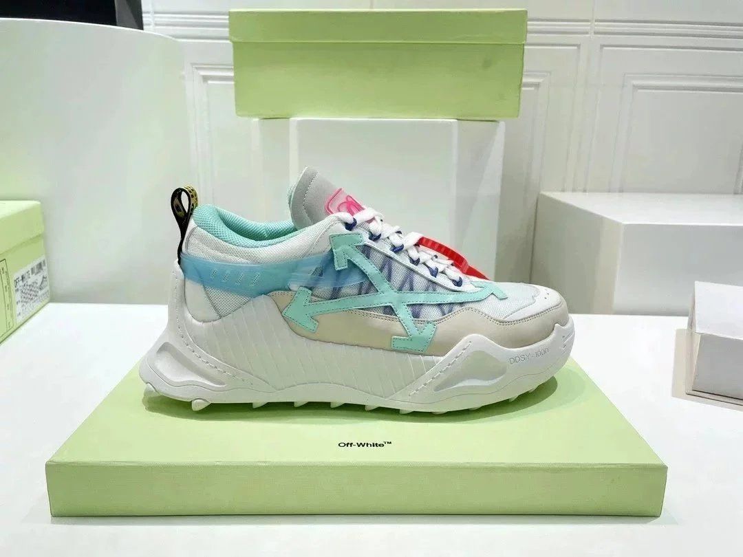 Off-White Industrial Runner Sneaker White Shoes