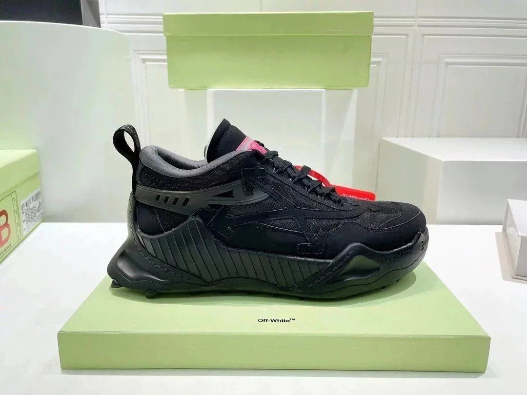 Off-White Industrial Sneaker Black Shoes