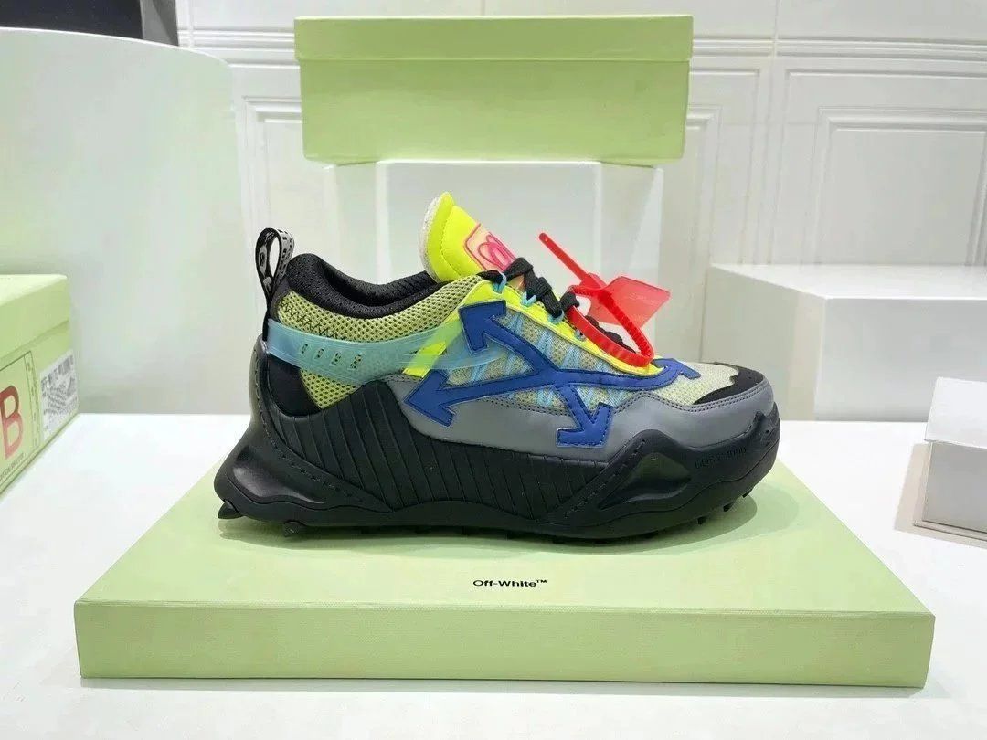 Off-White Industrial Sneaker Gray Shoes