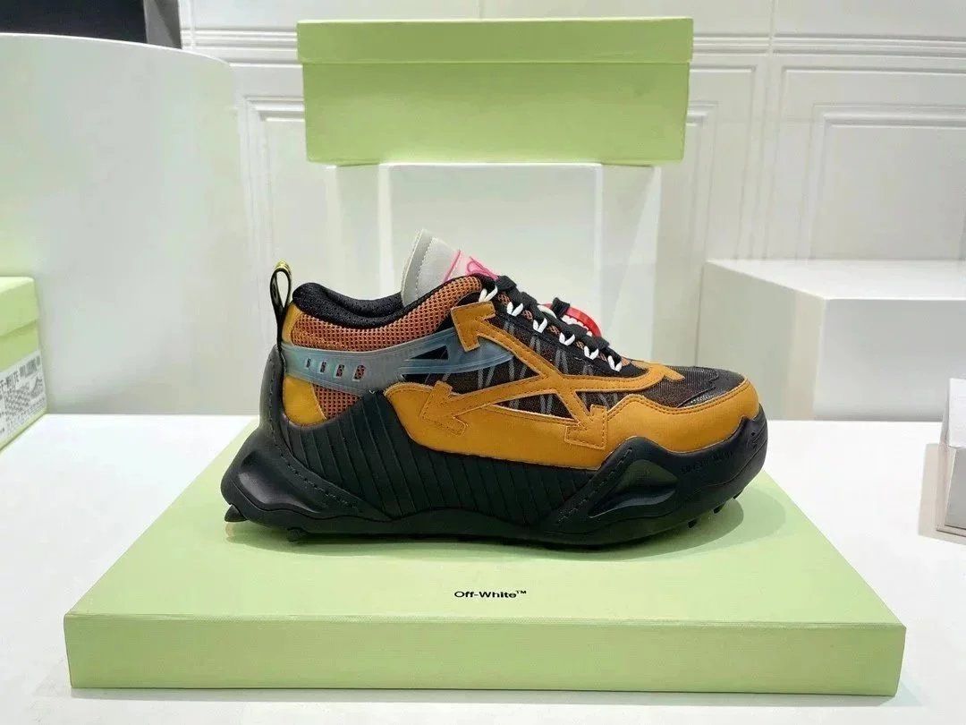 Off-White Industrial Sneaker Orange Shoes
