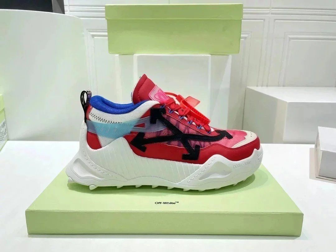 Off-White ODSX-1000 Red Shoes