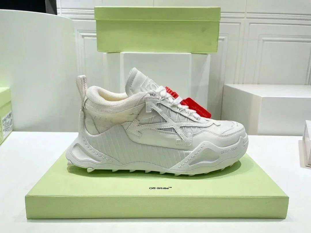 Off-White OW Industrial Runner White Shoes