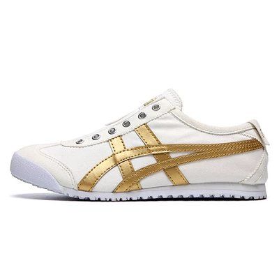 Onitsuka Tiger Mexico 66 White Gold Shoes