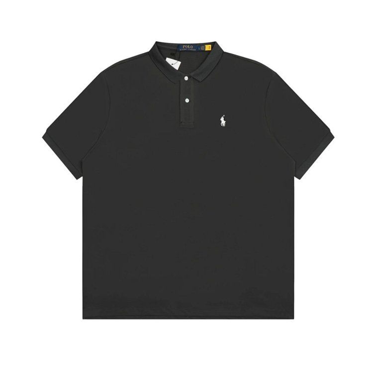 Ralph Lauren classic pony embroidery lapel short sleeve