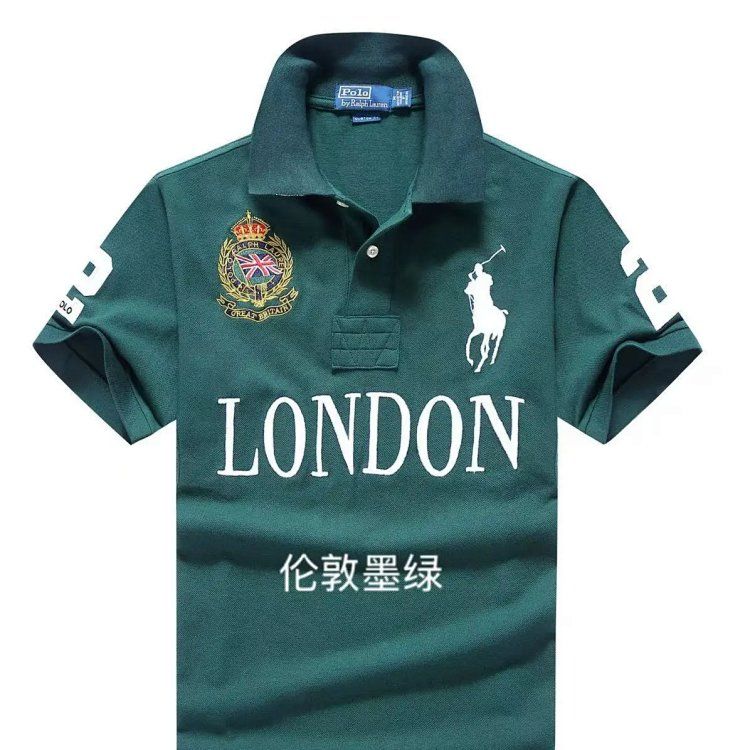 Ralph Lauren summer Europe and the United States new men's cotton short-sleeved